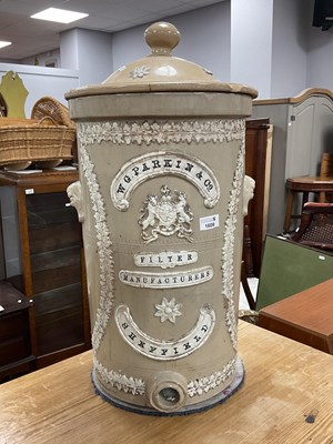 Lot 1609 - W.G. Parkin of Sheffield Stoneware Water...