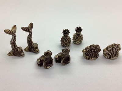 Lot 98 - A Matched Set of Eight Modern Novelty...