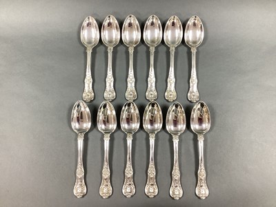 Lot 83 - A Set of Twelve Victorian Hallmarked Silver...