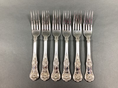 Lot 82 - A Set of Six William IV Hallmarked Silver...