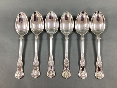 Lot 81 - A Matched Set of Six Hallmarked Silver Queens...