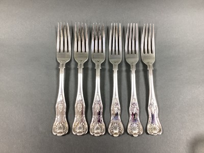 Lot 78 - A Matched Set of Six Victorian Hallmarked...