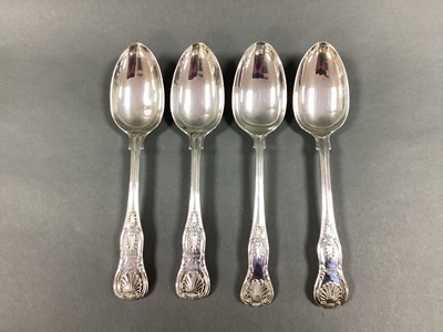 Lot 126 - A Pair of Victorian Hallmarked Silver Kings...