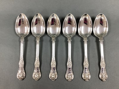 Lot 125 - A Set of Six Victorian Hallmarked Silver Table...