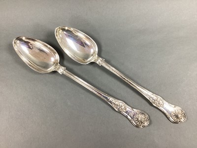 Lot 130 - A Pair of Victorian Hallmarked Silver Basting...