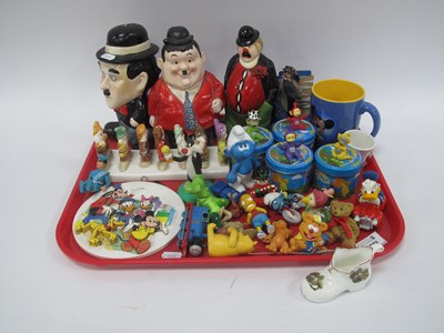 Lot 1372 - Mixed collection, including ceramic piggy...