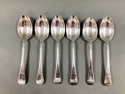 Lot 141 - A Matched Set of Six Victorian Hallmarked...