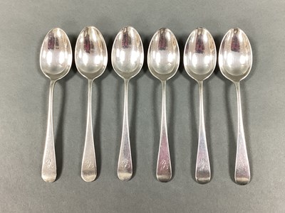Lot 129 - A Set of Six Hallmarked Silver Old English...