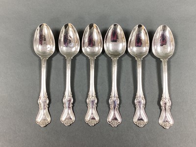 Lot 127 - A Set of Six Victorian Scottish Hallmarked...