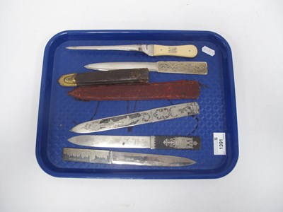 Lot 1391 - Solingen Paper Knife featuring New York...
