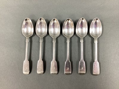 Lot 138 - A Set of Six Victorian Hallmarked Silver...