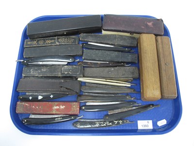 Lot 1393 - Razors - Boothroyd, Castleton, Horton, Tilston,...