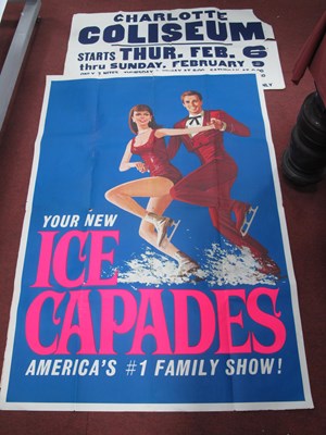 Lot 1353 - 'Ice Capades' Poster circa Mid XX Century,...