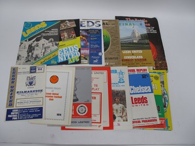 Lot 1423 - Leeds United Football Programmes including -...