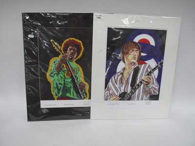 Lot 1345 - Paul Howell Limited Edition Prints of Jimi...