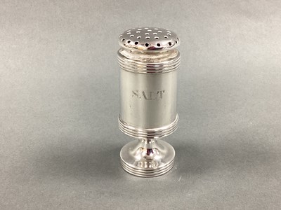 Lot 92 - A Hallmarked Silver Salt, (stamped marks...
