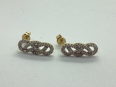 Lot 152 - The Genuine Gemstone Company; A Pair of 9ct...