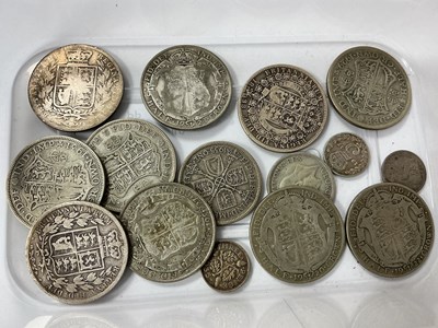 Lot 537 - GB Pre 1947 And XIX Century Silver Coins,...