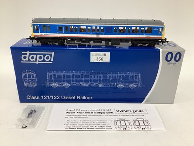Lot 856 - A boxed Dapol 00 gauge Class 122 diesel...
