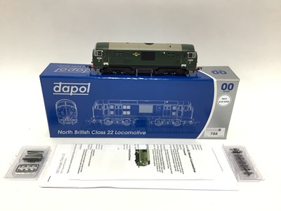 Lot 788 - A boxed Dapol 00 gauge Class 22 Diesel...