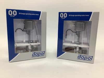 Lot 807 - Two boxed Dapol 00 gauge motorised water...