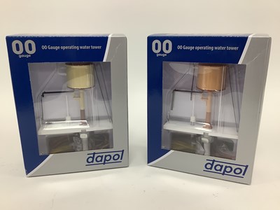 Lot 804 - Two boxed Dapol 00 gauge motorised water...