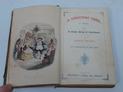 Lot 1272 - Dickens [Charles}: A Christmas Carol in Prose,...