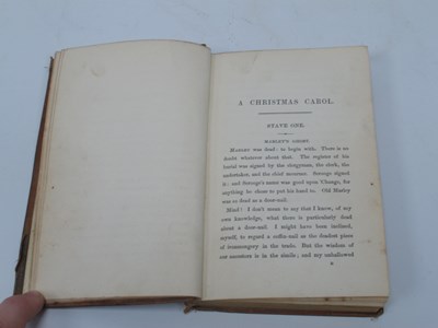 Lot 1272 - Dickens [Charles}: A Christmas Carol in Prose,...
