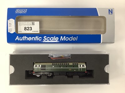 Lot 823 - A boxed Dapol N gauge Class 27 diesel "D5415"...