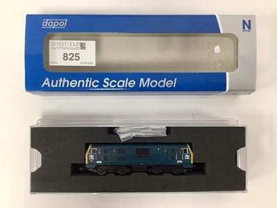 Lot 825 - A boxed Dapol N gauge Class 22 diesel "D6328"...