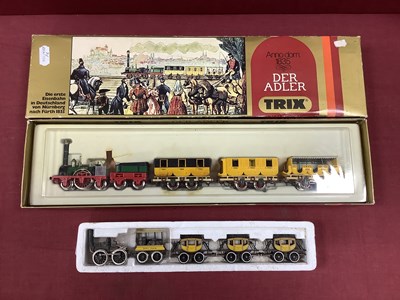 Lot 838 - A Trix 'HO' Gauge German Outline 1200 "Der...
