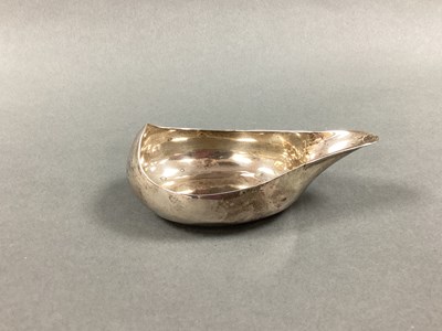 Lot 95 - A Georgian Hallmarked Silver Pap Boat, Peter,...