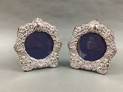 Lot 55 - A Pair of Decorative Hallmarked Silver Mounted...