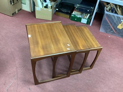 Lot 1636 - G-Plan Nest of Three Teak Coffee Tables, circa...