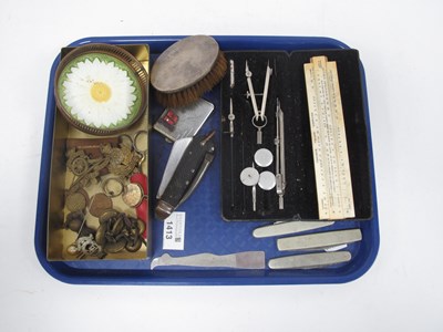 Lot 1413 - Military 1940 Pocket Knife with Marlin Spike...