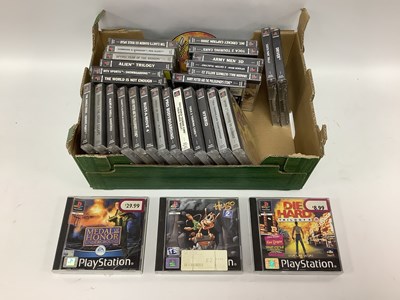 Lot 649 - Thirty Sony PlayStation PS1 Games to include...