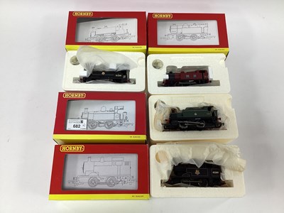 Lot 682 - Four boxed Hornby 00 gauge 0-4-0 locomotives,...