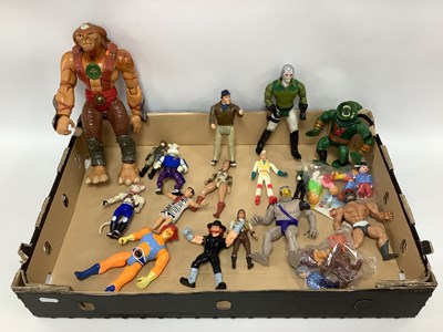 Lot 642 - Twenty Three plastic action figures. Themes...