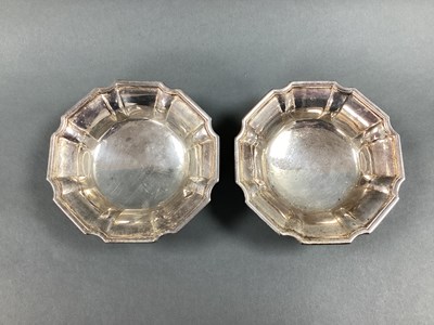 Lot 13 - Mappin & Webb; A Pair of Hallmarked Silver...