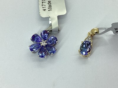 Lot 155 - The Genuine Gemstone Company; A Tanzanite &...