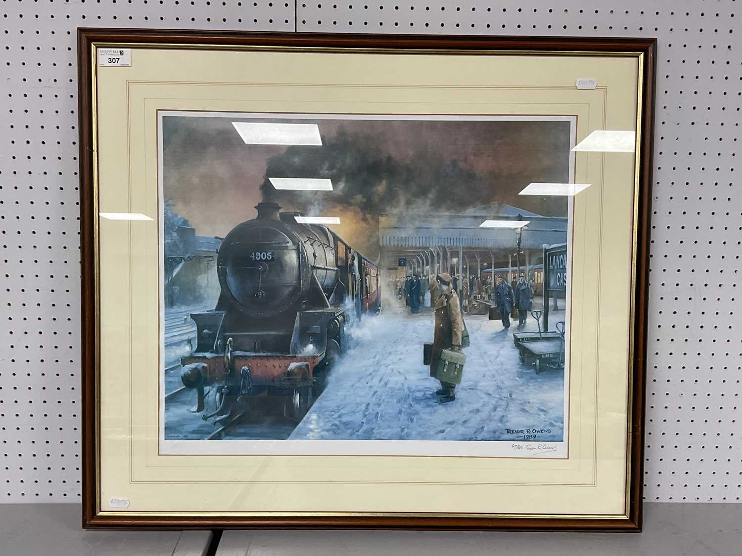 Lot 307 - Railwayana - After Trevor R. Owens, coloured...