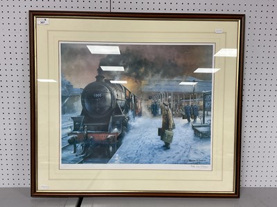 Lot 307 - Railwayana - After Trevor R. Owens, coloured...