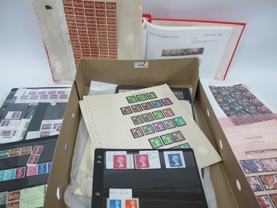 Lot 1379 - Stamps; A selection of mainly modern mint GB...