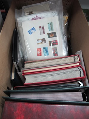 Lot 1033 - Stamps; A large assortment of GB stamps, PHQ's,...