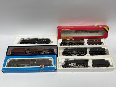 Lot 512 - Six 00 gauge LMS locomotives: a Hornby "6234...