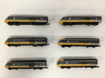 Lot 780 - Three pairs of Graham Farish N gauge Intercity...