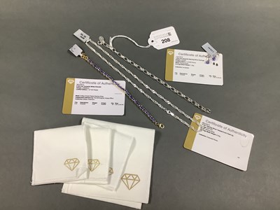 Lot 208 - The Genuine Gemstone Company; A Hallmarked...