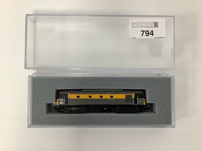 Lot 794 - A boxed Graham Farish N gauge class 33 diesel "...