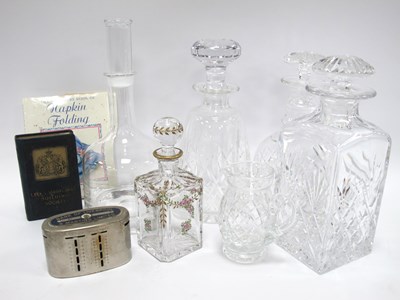 Lot 1176 - Crystal Decanters and Collectables, to include...