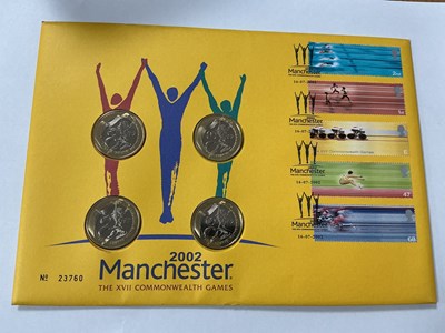 Lot 593 - Royal Mint 2002 Manchester Commonwealth Games...